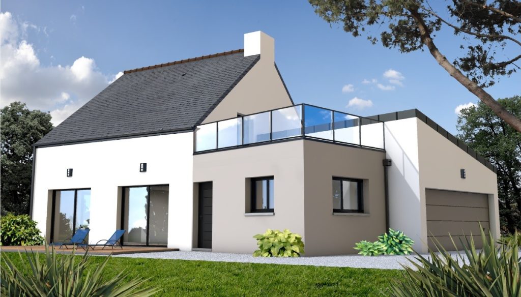 Maison avec toit terrasse : un aménagement moderne et pratique